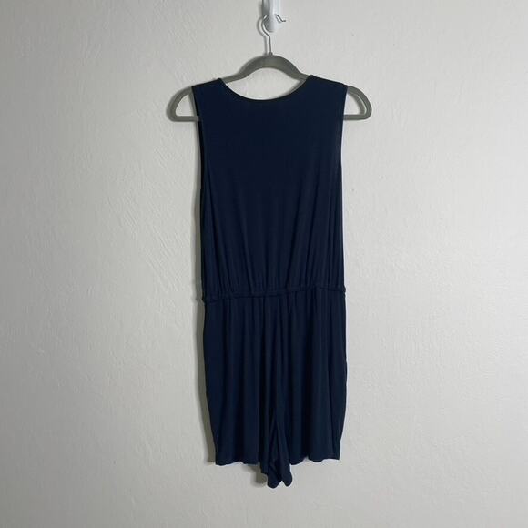 C&C California Navy Blue Shorts Romper Dress Size small - Picture 5 of 5